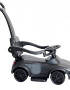 Novokids Masinuta pentru copii Victory Car Negru fara pedale cu melodii si lumini maner detasabil greutate suportata 25 kg
