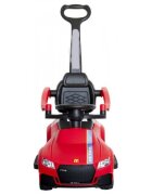 Novokids Masinuta pentru copii Victory Car Rosu fara pedale cu melodii si lumini maner detasabil greutate suportata 25 kg