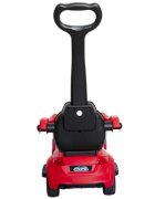 Novokids Masinuta pentru copii Victory Car Rosu fara pedale cu melodii si lumini maner detasabil greutate suportata 25 kg
