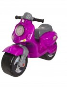 Novokids Motocicleta pentru copii Vespa Scooter Mini Roz fara pedale greutate suportata 30 kg roti late stabilitate mare