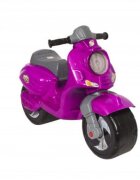 Novokids Motocicleta pentru copii Vespa Scooter Mini Roz fara pedale greutate suportata 30 kg roti late stabilitate mare
