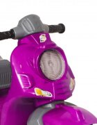 Novokids Motocicleta pentru copii Vespa Scooter Mini Roz fara pedale greutate suportata 30 kg roti late stabilitate mare