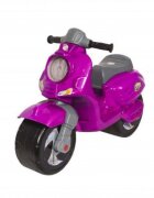 Novokids Motocicleta pentru copii Vespa Scooter Mini Roz fara pedale greutate suportata 30 kg roti late stabilitate mare