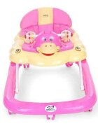 Novokids Premergator pentru copii Duckey Roz cu melodii reglabil in 3 trepte pliabil