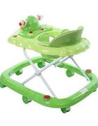 Novokids Premergator pentru copii Duckey Verde cu melodii reglabil in 3 trepte pliabil