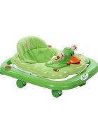 Novokids Premergator pentru copii Duckey Verde cu melodii reglabil in 3 trepte pliabil