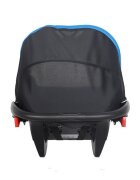 Novokids Scaun auto Safety Shell PRO Albastru Omologare R-129 i-Size Maner reglabil Captuseala confortabila Sistem de prindere in 5 puncte Greutate admisa 13 kg