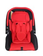 Novokids Scaun auto Safety Shell PRO Rosu Omologare R-129 i-Size Maner reglabil Captuseala confortabila Sistem de prindere in 5 puncte Greutate admisa 13 kg