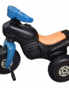 Novokids Tricicleta pentru copii Apacchi Negru cu pedale