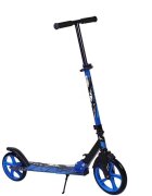 Novokids Trotineta copii si adolescenti Funky Camo PRO Albastru Camuflaj maxim 100 kg functie Super Brake diametru roata fata 230 mm