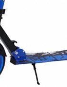 Novokids Trotineta copii si adolescenti Funky Camo PRO Albastru Camuflaj maxim 100 kg functie Super Brake diametru roata fata 230 mm