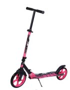 Novokids Trotineta copii si adolescenti Funky Camo PRO Roz Camuflaj maxim 100 kg functie Super Brake diametru roata fata 230 mm