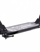 Novokids Trotineta pentru copii Plexus Evo Pro Negru din aluminiu frana pe disc greutate suportata 100 kg frana si suspensie duble diametru roata 200 mm