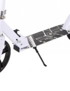 Novokids Trotineta pentru copii si adolescenti Fusion EVO Pro Alb Functie Super Brake Maner reglabil pe inaltime Diametru roata 200 mm Greutate admisa 100 kg