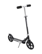 Novokids Trotineta pentru copii si adolescenti Fusion EVO Pro Negru Functie Super Brake Maner reglabil pe inaltime Diametru roata 200 mm Greutate admisa 100 kg