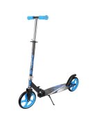 Novokids Trotineta pentru copii si adolescenti Storm Camo Pro Albastru Camuflaj greutate suportata 100 kg functie Super Brake maner reglabil pe inaltime diametru roata 200 mm