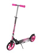 Novokids Trotineta pentru copii si adolescenti Storm Camo Pro Roz Camuflaj greutate suportata 100 kg functie Super Brake maner reglabil pe inaltime diametru roata 200 mm