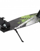 Novokids Trotineta pentru copii si adolescenti Storm Camo Pro Verde Camuflaj greutate suportata 100 kg functie Super Brake maner reglabil pe inaltime diametru roata 200 mm