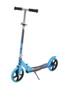 Novokids Trotineta pentru copii si adolescenti Storm Evo Pro Albastru greutate suportata 100 kg functie Super Brake maner reglabil pe inaltime diametru roata 200 mm