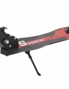 Novokids Trotineta pentru copii si adolescenti Storm Evo Pro Rosu greutate suportata 100 kg functie Super Brake maner reglabil pe inaltime diametru roata 200 mm