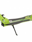 Novokids Trotineta pentru copii si adolescenti Storm Evo Pro Verde greutate suportata 100 kg functie Super Brake maner reglabil pe inaltime diametru roata 200 mm