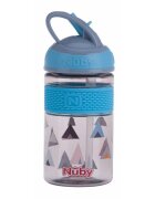 NUBY Cana 2 in 1 cu pai incorporat 360 ml Albastru