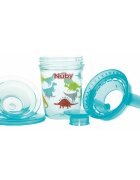 NUBY Cana cu manere 360 grade 6 luni+ Albastru