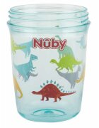 NUBY Cana cu manere 360 grade 6 luni+ Albastru