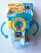 NUBY Cana cu manere 360 grade 6 luni+ Albastru