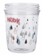 NUBY Cana cu manere 360 grade 6 luni + Gri