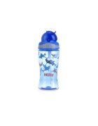 NUBY Cana cu pai anti-alunecare 360 ml 4 ani + albastru