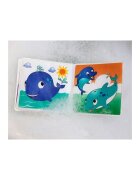 NUBY Carticica de colorat pentru baita cu animale 13x13x3 cm 4 luni+ multicolor