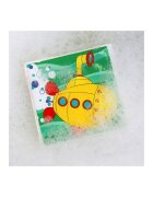 NUBY Carticica de colorat pentru baita cu animale 13x13x3 cm 4 luni+ multicolor