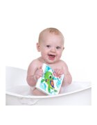 NUBY Carticica de colorat pentru baita cu animale 13x13x3 cm 4 luni+ multicolor
