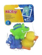 NUBY Jucarii de baie in forma de animaute 4 luni + Multicolor