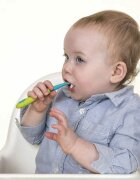 NUBY Set 3 periute de dinti pentru copii Albastru