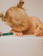 NUBY Set 5 creioane colorate pentru baie