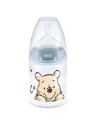 NUK Biberon First Choice 150 ml tetina silicon Disney bleu 0-6 luni