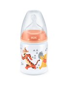 NUK Biberon First Choice 150 ml tetina silicon Disney orange 0-6 luni