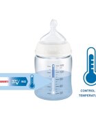 NUK Biberon First Choice PP 150 ml tetina silicon M 0-6 luni girafa