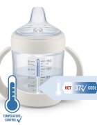 NUK Biberon Learner First Choice 150 ml Eeyore roz 6-18 luni