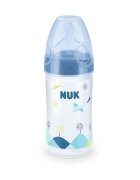 NUK Biberon New Classic 150ml Tetina Silicon 0-6 luni Bleu