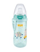 NUK Cana Active 300 ml cu adaptor silicon de la 12 luni verde