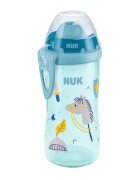 NUK Cana Flexi 300 ml cu pai moale de la 12 luni bleu