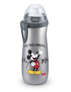 NUK Cana Sport Mickey Gri 450 ml + Adaptor Push-Pull