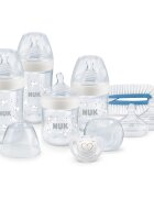 NUK Set nou nascut Nature Sense Perfect Start cu control temperatura alb