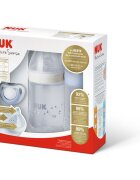 NUK Set nou nascut Nature Sense Start Twin bleu