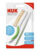 NUK Set perie par natural si piepten verde