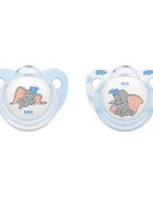 NUK Suzeta Disney Dumbo Silicon M2 6-18 luni