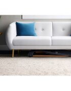 Nukido Balansoar 2in1 pentru bebelusi Baby Bouncer Antracit de la nastere si pana la 9kg pliabil centura de siguranta spatar reglabil husa detasabila si jucarii
